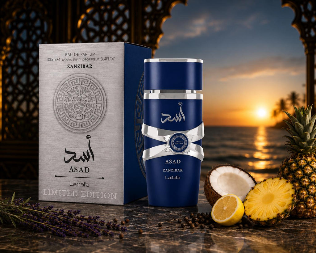 Lattafa Asad Zanzibar Limited Edition Eau de Parfum, 100 ml