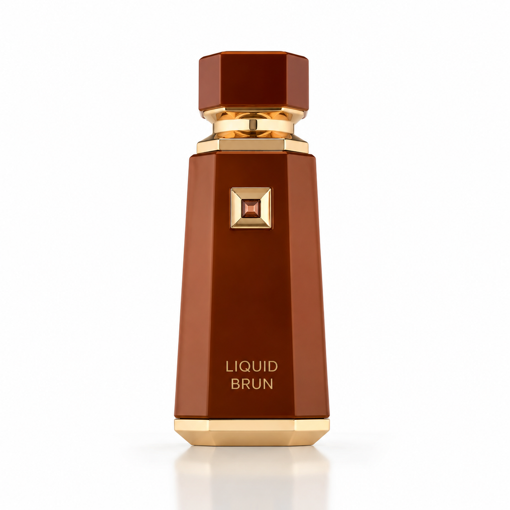 French Avenue Liquid Brun Eau de Parfum 100 ml Flakon und Verpackung