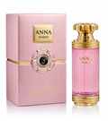 Anna Wardi Eau de Parfum 100 ml im eleganten rosa Flakon mit goldenen Details auf weißem Hintergrund