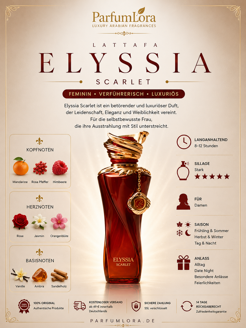Riiffs - Elyssia Scarlet 100ml