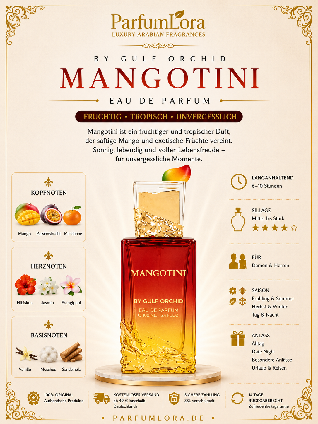 Gulf Orchid Mangotini 100ml
