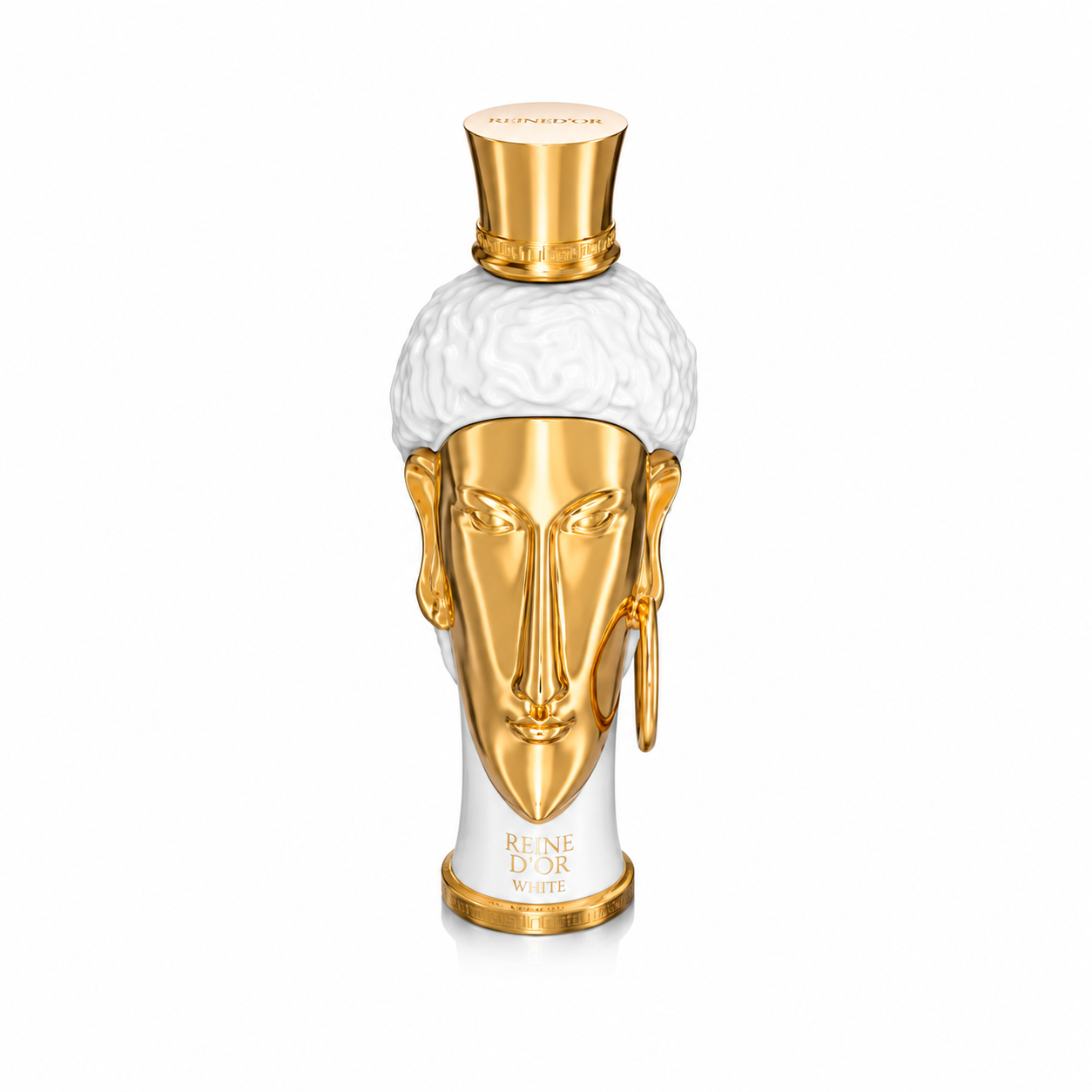Reine d’Or Eliza Eau de Parfum 100 ML Damenparfum mit Birne, rosa Pfeffer, Rum, Patchouli und Ambroxan auf weißem Hintergrund