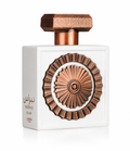 Lattafa Pride Nebras Elixir Eau de Parfum 100 ml – luxuriöser Unisex-Gourmand-Duft mit cremiger Vanille, Milch und Moschus auf weißem Hintergrund.