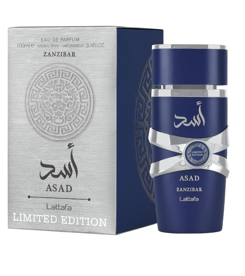 Lattafa Asad Zanzibar Limited Edition Eau de Parfum, 100 ml