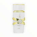 Rimaal Lattafa Yara Moi Eau de Parfum in einem eleganten weißen Flakon mit goldenen Akzenten und 100 ml Inhalt.