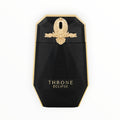 Maison Asrar Throne Eclipse Parfum von Rimaal in einem eleganten schwarzen Flakon mit goldenen Verzierungen.