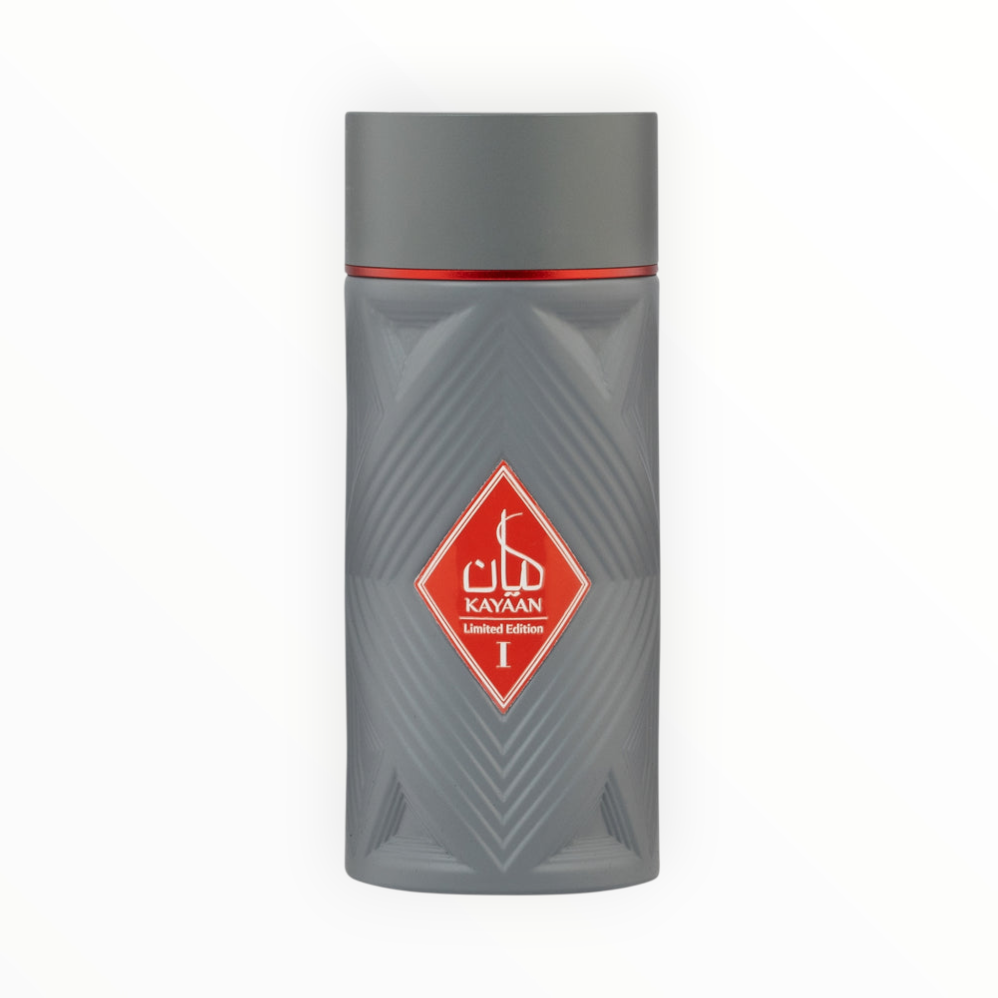 Kayaan Limited Edition I Eau de Parfum 100 ml Flakon auf weißem Hintergrund – Unisex Parfum mit Mandarine, Vanille und Sandelholz